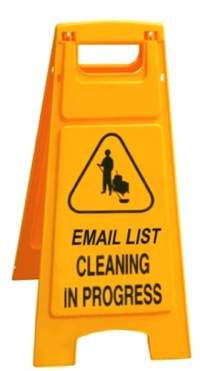 clean your email list